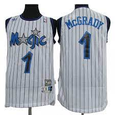 Camiseta nba de McGrady Magic Blanco